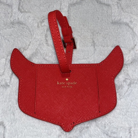 SOLD - kate spade Blaze a Trail Fox Luggage Tag - Picture 8 of 11